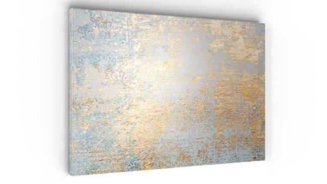 Magnetická tabule METALboards zlatý beton 60x40 cm