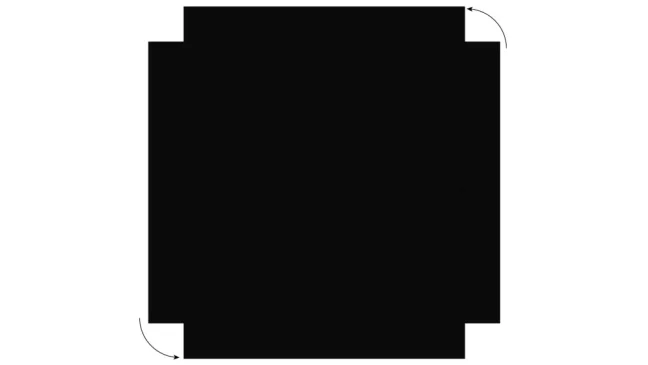 Bezrámová magnetická kriedová tabuľa magnetický panel SLIMboard 150x120 cm