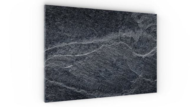 Magnetická tabuľa METALboards tmavý kameň 90x60 cm