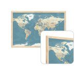 Kolekcia mapy sveta