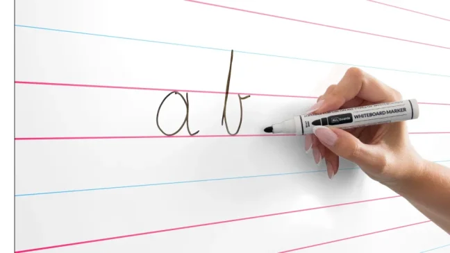 Allboards magnetická folie s trojlinkou -145x95  cm