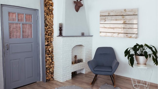 Magnetická tabuľa METALboards biela prkna 90x60 cm