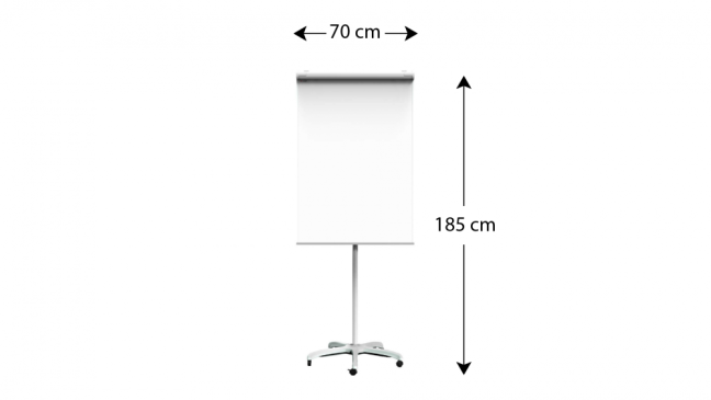 Flipchart 100x70 ALLboards PREMIUM