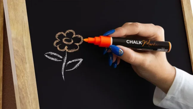 Reklamní áčko s křídovou tabulí 100x60 cm-přírodní rám