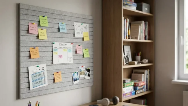 Filcové nástenné panely 30×30 cm sivé – 6 ks