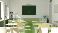 Allboards magnetická kriedová tabuľa 150x100 cm (zelená)