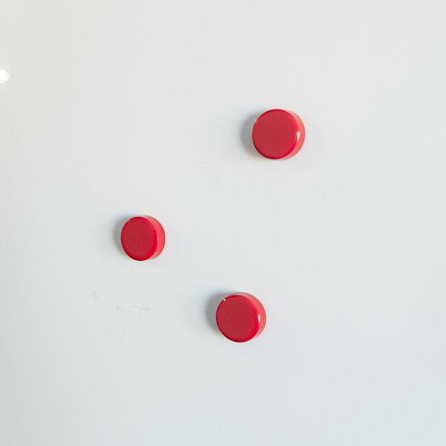 Magnet na tabule 20mm - Červená