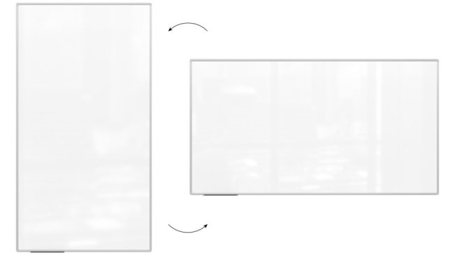 Magnetická tabule 220x120 ALLboards PREMIUM