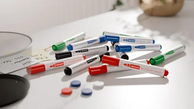 Sada popisovačů na suché mazání ALLboards – 3 × 4 barvy – 12 ks