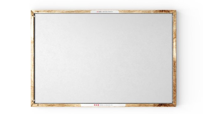 Magnetická tabule METALboards, masivní dřevo 90x60 cm