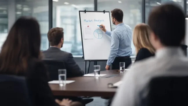 Suchostierateľný magnetický flipchart 90×60 cm – čierny