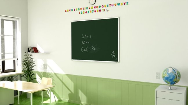 Allboards magnetická kriedová tabuľa 120x90 cm (zelená)