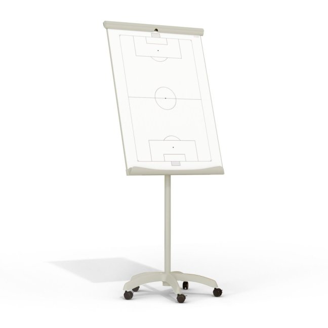 Flipchart mobilná trénerská tabuľa na kolieskach 100x70 cm ALLboards CLASSIC