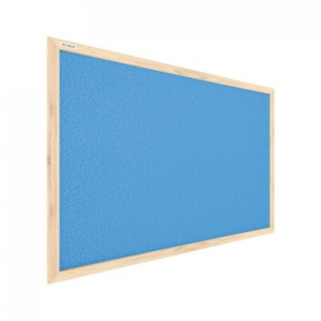 ALLboards korková tabule v dřevěném rámu 60x40 cm- SKY