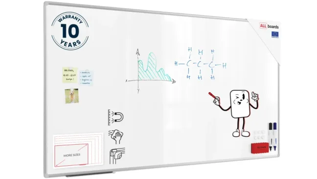 Magnetická tabuľa 180x100 ALLboards PREMIUM