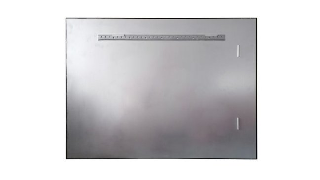 Skleněná magnetická tabule 120x60 cm ALLboards CLASSIC - ČERNÁ