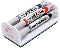 Pentel Maxiflo sada 4ks makerů s houbou