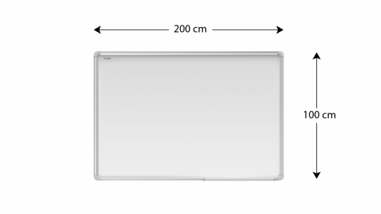 Magnetická tabuľa 200x100 ALLboards CERAMIC CER2010