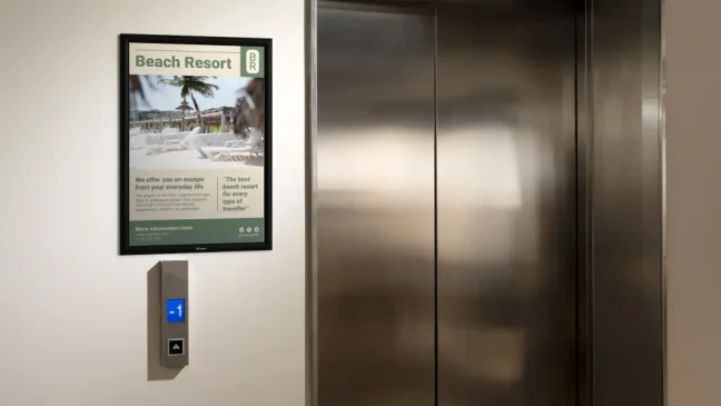 Plakátový rám A2 OWZ – černý, zacvakávací