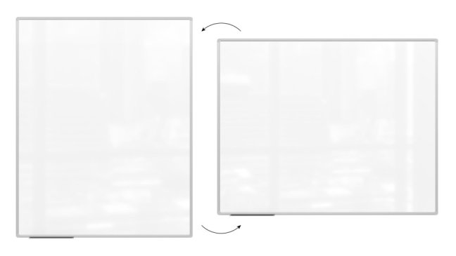 Magnetická tabule 150x120 ALLboards PREMIUM