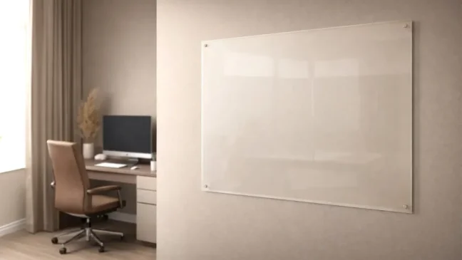 Sklenená nemagnetická tabuľa TRANSPARENTNÁ 150×100 cm