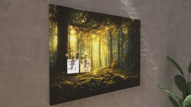 Obraz  Rozprávkový les 90x60 ALLboards CANVAS