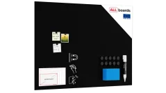 Bezrámová magnetická kriedová tabuľa magnetický panel SLIMboard 120x90 cm + PRÍSLUŠENSTVO ZADARMO