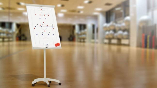Flipchart mobilná trénerská tabuľa na kolieskach 100x70 cm ALLboards CLASSIC