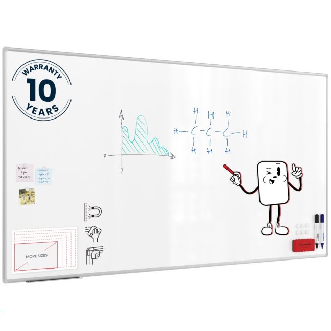 Magnetická tabule 220x120 ALLboards PREMIUM