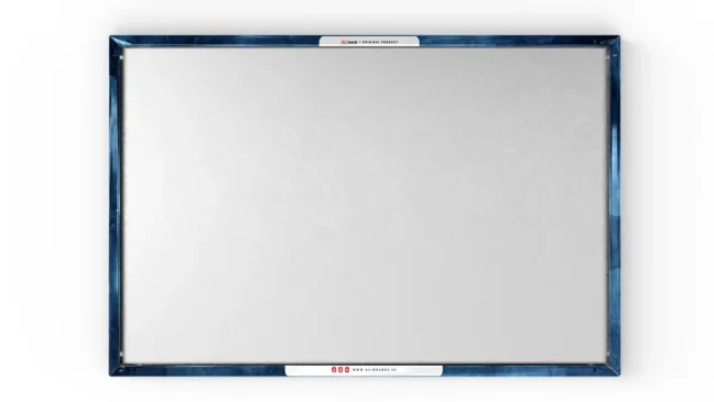 Magnetická tabule METALboards zamračená obloha 90x60 cm