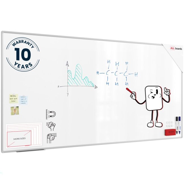 Magnetická tabule 240x120 ALLboards PREMIUM
