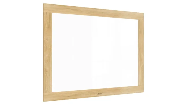 Magnetická tabule PREMIUM 120x90 cm v rámu v barvě dubu