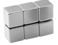 Sada neodýmových magnetov „KOCKA“ - 6 kusov