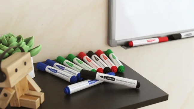 Sada popisovačů na suché mazání ALLboards – 3 × 4 barvy – 12 ks