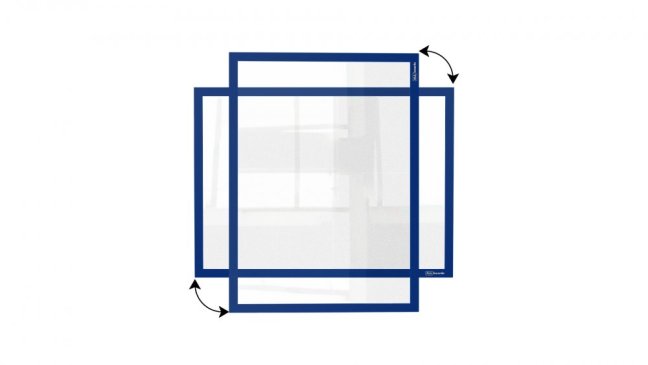 Magnetická kapsa na papier A3 - modrá