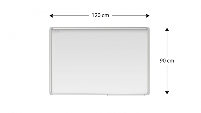 Magnetická tabuľa 120x90 ALLboards CERAMIC