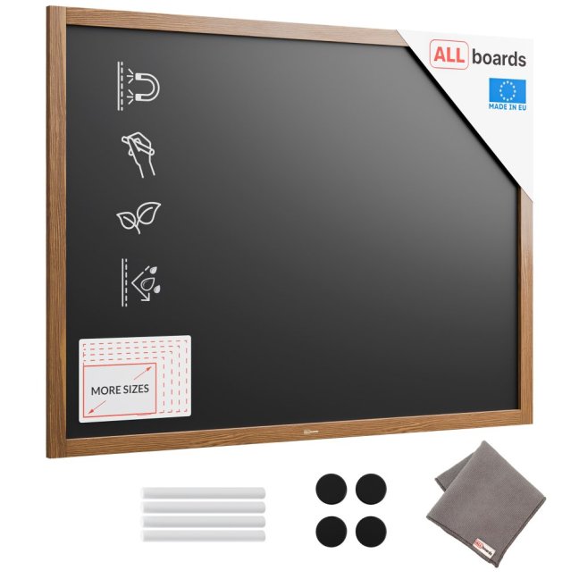 Magnetická tabuľa 120x90 ALLboards NATURAL VODEODOLNÁ