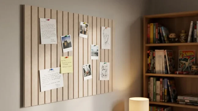 Filcové panely na stenu 90×60 cm camel