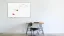 Bílá popisovací magnetická tabule 120x80 cm v hliníkovým rámu – TM IDEA® série Flex
