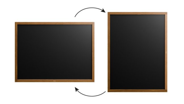 Magnetická tabuľa 120x90 ALLboards NATURAL VODEODOLNÁ