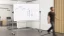 Mobilní tabule TM Idea, oboustranná, otočná, za sucha stíratelná, magnetická, 200x120 cm – řada FLEX